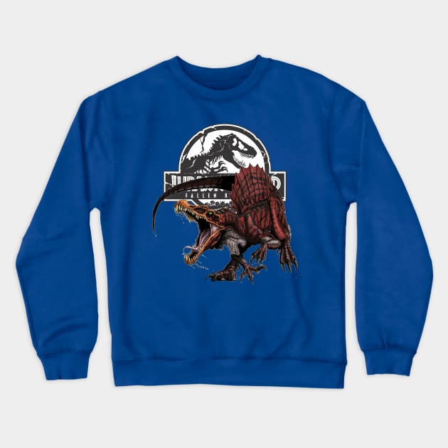 Spinosaurus Crewneck Sweatshirt by WorldDinosaurs